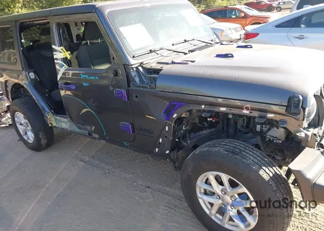 2023 Jeep Wrangler 4-Door Sport S 4X4 from USA, damaged, VIN 1C4HJXDN4PW678353